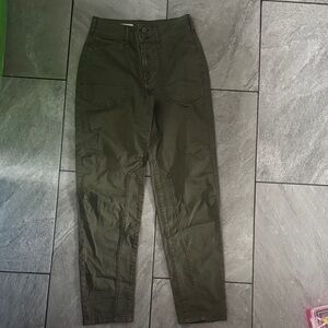 NEW Pilcro Olive Green women’s Casual Utility Pants size 24